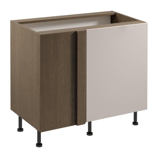 Eckunterschrank D100N P/L – Sorento Beige – Cleverer Stauraum für jede Ecke.