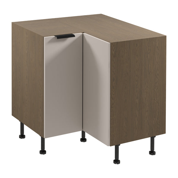 Eckunterschrank D90N – Sorento Beige – Eleganz trifft auf Praktikabilität in jeder Ecke.