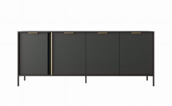 Kommode - Komfort und Stil: LARS KOMMODE 203 4D (Premium - Lars, 1 St., Kommode) - ROYAL24_MARKT