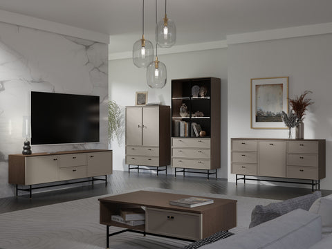 Elora Couchtisch in Baltic Storm / Toffee – Ansicht 2