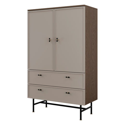 Elora Highboard in Baltic Storm / Toffee