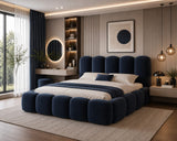 Polsterbett Bett 18 Riviera – Dunkelblau