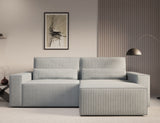 Ecksofa Brazil – Hellgrau – Brazil Mini