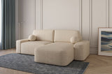 Ecksofa Oval – Beige