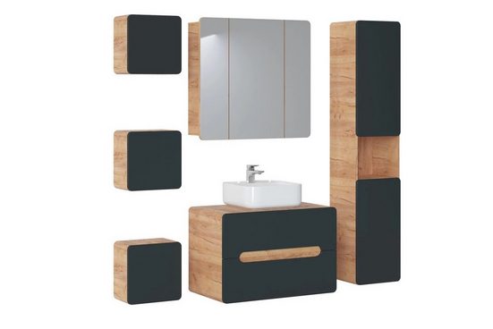 Waschbeckenschrank - Aruba Cosmos - Effektive Badezimmerorganisation. - ROYAL24_MARKT