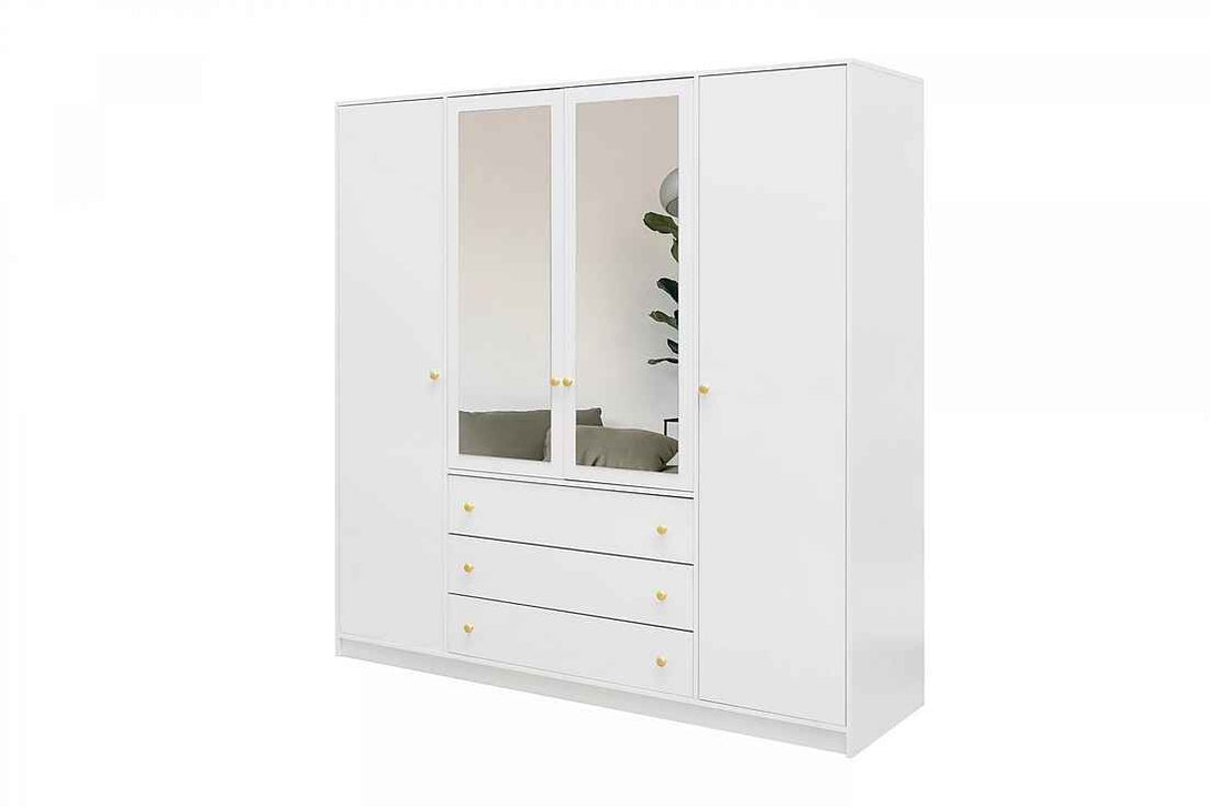 Kleiderschrank -  Siena - Hochwertiger für stilvolle Aufbewahrung.