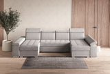 Ecksofa Toronto U – Hellgrau