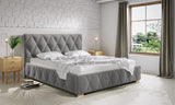 ROYAL24_MARKT Polsterbett - Entspannen Sie sich stilvoll und entdecken Sie unsere Betten. ( Bett 1 -tlg. Premium - TRIVIO ) - ROYAL24_MARKT