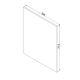 Frontblende FZ 60 PU – Kendro – Zeitlose Küchenoptik – Ansicht 4