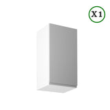 Winkelküche - L-Form Aspen - Grau (Hochglanz) - K54n2-330×210 cm - ROYAL24_MARKT