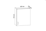 Hängeschrank 60 cm  - Aspen - Elegant und funktional, für eine stilvolle und ordentliche Küche - ROYAL24_MARKT