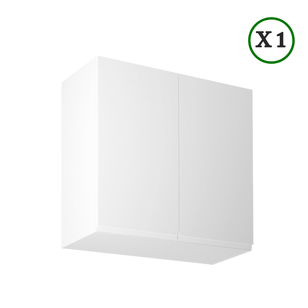 Küchenzeile - Aspen - Weiß (Hochglanz) - K32-G140 cm - ROYAL24_MARKT