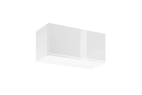 Hängeschrank 80 cm - Aspen - Bietet klare Sicht und stilvollen Stauraum für Ihre Küchenutensilien - ROYAL24_MARKT