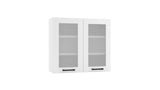 Glashängeschrank WS80 P/L – Dnoria – Elegante Wandlösung