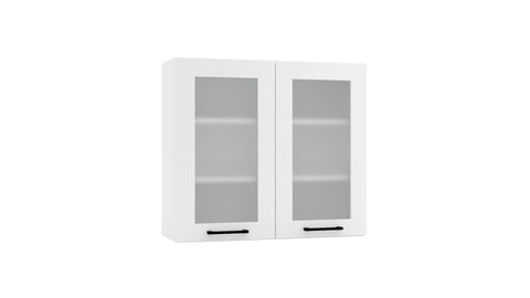 Glashängeschrank WS80 P/L – Dnoria – Elegante Wandlösung