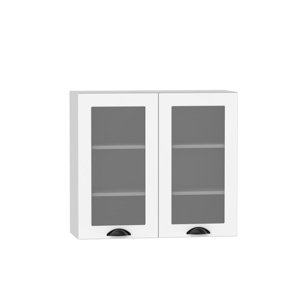 Glashängeschrank WS80 P/L – Elvara – Elegante Wandlösung