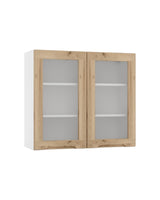 Glashängeschrank WS80 P/L – Zivora – Elegante Wandlösung