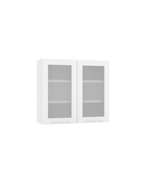 Glashängeschrank WS80 P/L – Zivora – Elegante Wandlösung – Ansicht 2