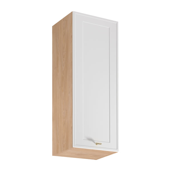 Hängeschrank G40 P/L – Sorento Sonoma Eiche Weiß – Praktischer Hängeschrank mit viel Stauraum.