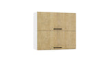 Hängeschrank W80GRF/2 – Dnoria – Funktionales Design Konzept – Ansicht 3