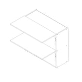 Hängeschrank W80GRF/2 – Elvara – Funktionales Design Konzept – Ansicht 4