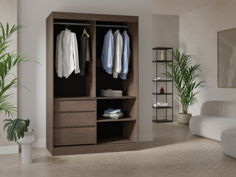 Haiti Schwebetürenschrank in Baltic Storm – Ansicht 6