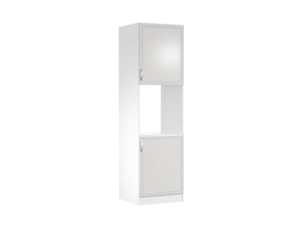 Herdumbauschrank D60P-P/L – Sycylia Weiß – Funktionalität und Design vereint.