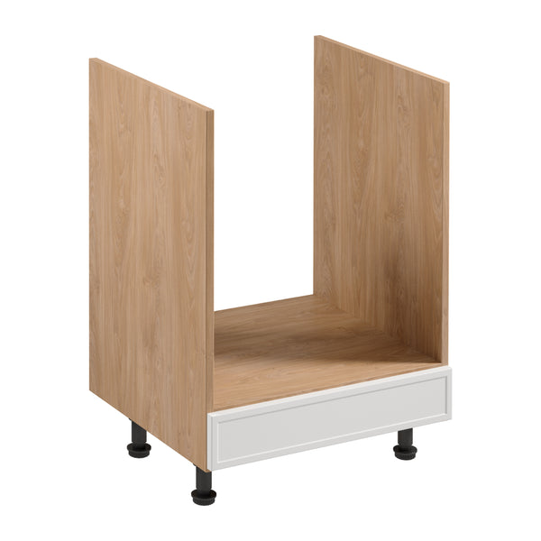 Herdumbauschrank D60ZK – Sorento Sonoma Eiche Weiß – Ausgezeichnetes Design für eine elegante Küche.