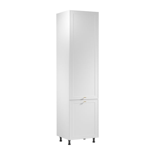 Hochschrank D60RWN P/L – Sorento Weiß – Maximale Aufbewahrung in modernem Design.