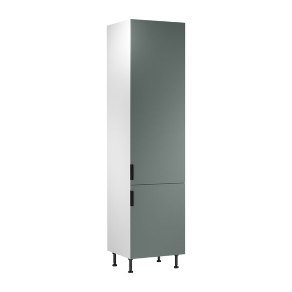 Hochschrank D60T P/L AX – Sorento Weiß Grün – Passgenau für Ihre Küche gefertigt.