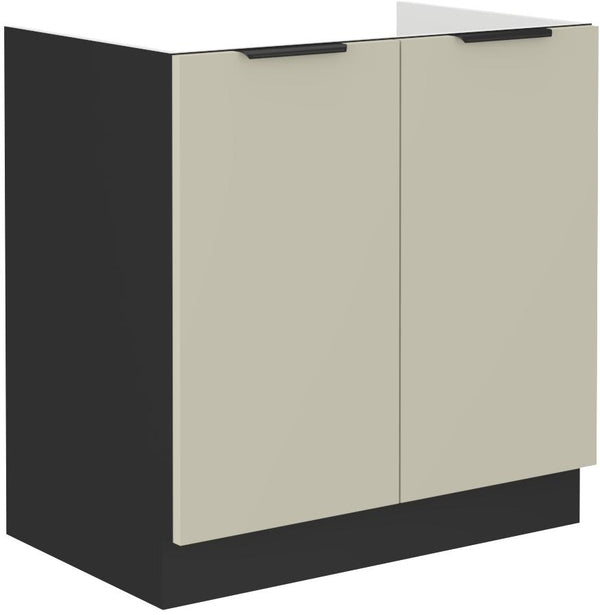 Spülenschrank 80 ZL 2F BB - ARONA - Ein Spülenschrank, der Ihren Küchenraum verwandelt. - ROYAL24_MARKT