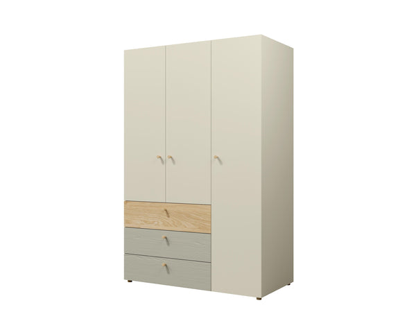 Kleiderschrank – YUKI – Praktischer Kleiderschrank für eine organisierte und stilvolle Aufbewahrung.