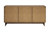 Kommode Yorvi Walnuss Villa 176,4 × 83,8 × 40 cm mit 2 Türen und 3 Schubladen – Ansicht 4
