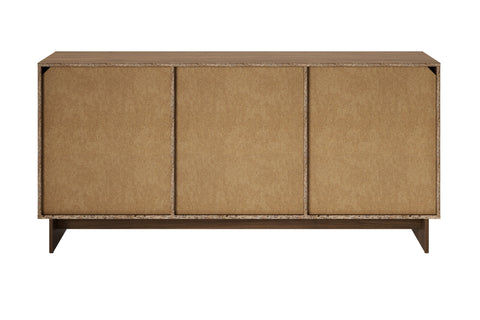 Kommode Yorvi Walnuss Villa 176,4 × 83,8 × 40 cm mit 2 Türen und 3 Schubladen – Ansicht 4
