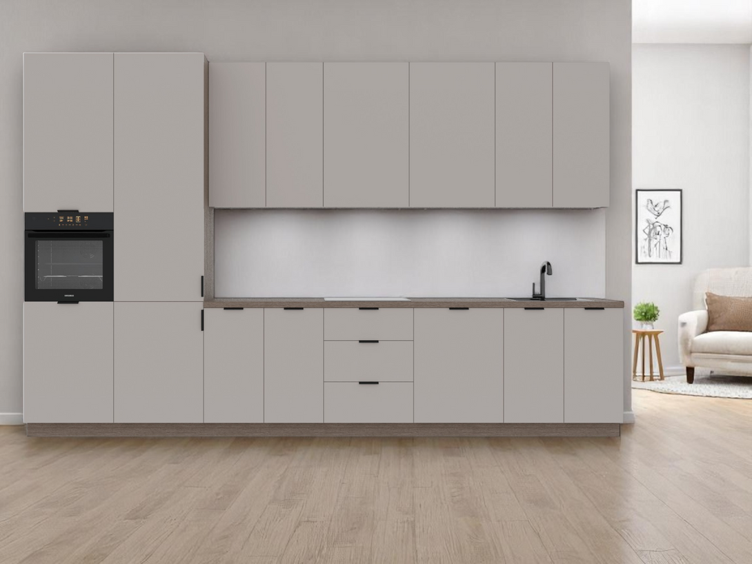 Küchenzeile K73-G400 L - Kompakte Form, maximale Funktionalität - ROYAL24_MARKT