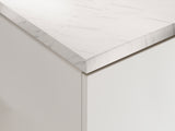 Küchen Arbeitsplatte 38 mm – Marmor Bianco