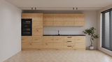 Küchenzeile K104-G360 – Nexa Woodline – Moderne Optik mit durchdachter Funktion – Ansicht 2