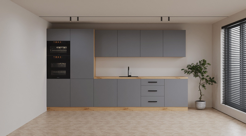Küchenzeile K109-G360 – Nexa Beige – Alles Wichtige auf einen Blick