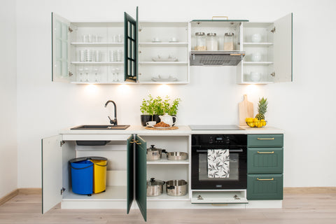 Küchenzeile KS2-G240 – Arvion – Kompakt & praktisch – Ansicht 2