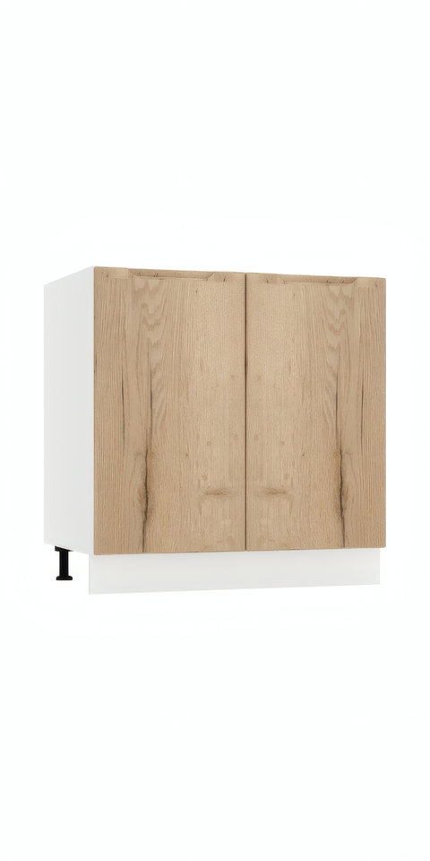 Küchenzeile – KS27-G390x260 – Zivora Halifax Eiche / Weiß – Komfort und Design perfekt vereint – Ansicht 9