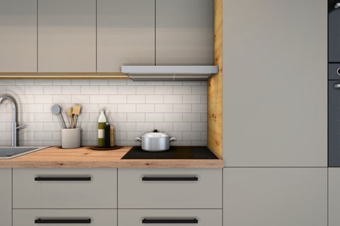 Küchenzeile Nexa Beige – 360 cm – K50-G360 – Kochbereich