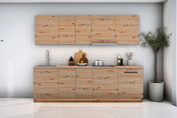 Küchenzeile Nexa Woodline – 260 cm – K19-G260
