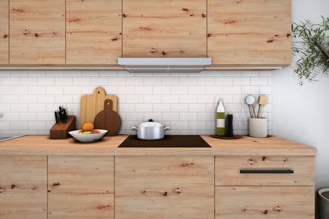 Küchenzeile Nexa Woodline – 260 cm – K19-G260 – Kochbereich