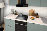 Küchenzeile Sorento Grün & Sonoma Eiche – 320 cm – KÜ-SORENTO3-001 – Kochbereich