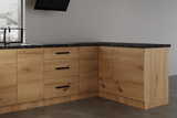 U-Küche in U-Form K103-G680 – Nexa Woodline – Praktisch und stilvoll zugleich – Ansicht 2