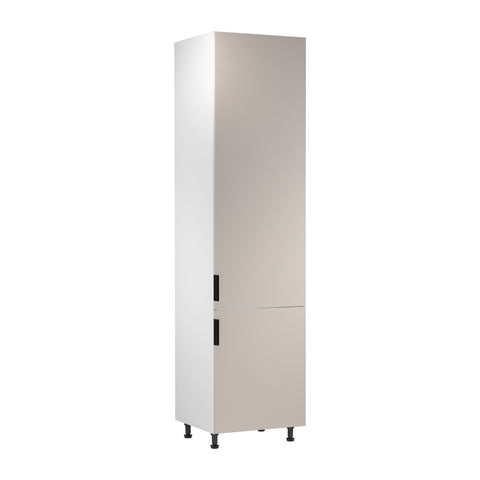 Kühlumbauschrank D60ZLN P/L – Sorento Weiß Beige – Perfekte Integration für Ihren Kühlschrank
