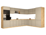 L-Küche Nexa – 360 × 260 cm – KL11-M360 – Foto 2 (Beige Matt)