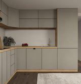 L-Küche Nexa – 360 × 260 cm – KL11-M360 – Foto 4 (Beige Matt)