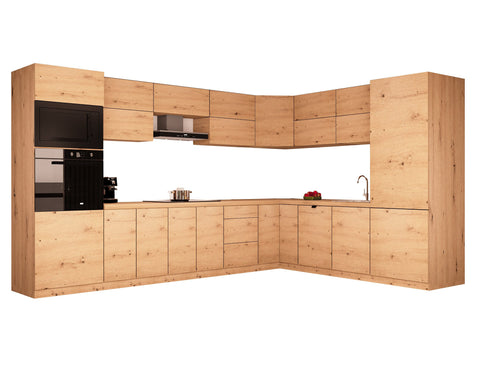 L-Küche Nexa – 360 × 260 cm – KL11-M360 – Foto 2 (Woodline)