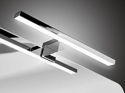 LED-Leuchte für Badspiegel Chrom – Länge 30 cm – Ansicht 3